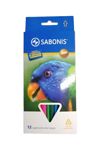 LAPIZ PC9010N TRIANGULO X12 LARGO SABONI