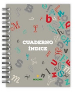 CUAD 5095 INDICE 40H 16X21CM NORPAC
