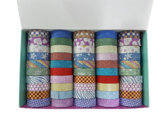 WASHI TAPE GLITTER X50u CBX