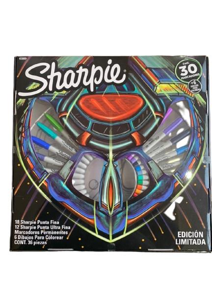 SHARPIE CAJA  X30  19+CLRPG  NAVE