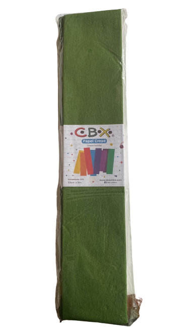 PAPEL CREPE VERDE MUSGO X10 CBX