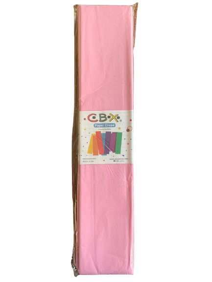 PAPEL CREPE ROSA BEBE X10 CBX