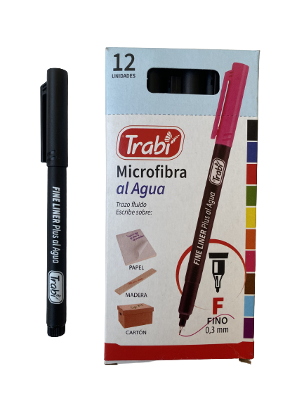 MICROFIBRA AL AGUA FINA X12 TRABI 9536