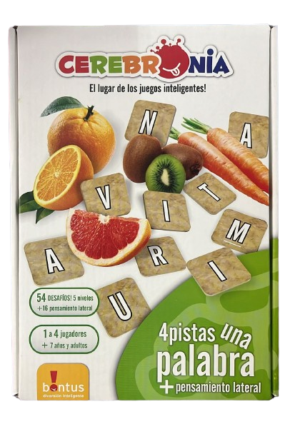 CEREBRO 4 PISTAS Y UNA PALABRA BONTUS