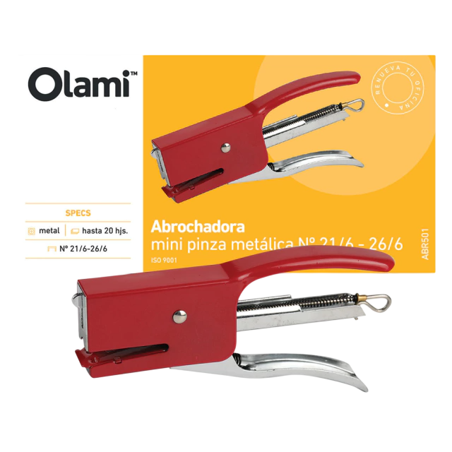 ABROCHADORA ABR501 PINZA 26/6 OLAMI