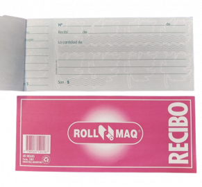 RECIBO 1001 7,5x19/40H ROLL MAQ