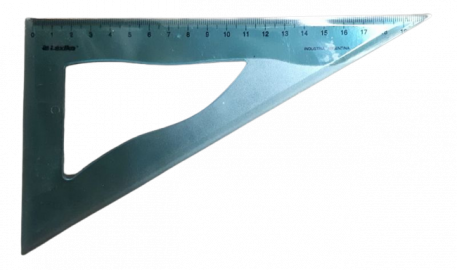 ESCUADRA 20X60 X24 TRANSP LEXICO