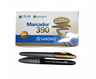 MARC M390 TINTA METALIZADA X12 2 COL SAB