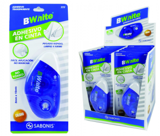 ADHESIVO AC775 CINTA 1,6MMX8MTS SABONIS