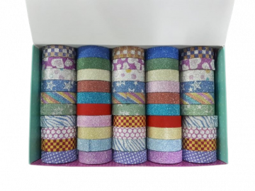 WASHI TAPE GLITTER X50u CBX