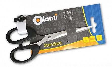 TIJERA 17.5CM OFICINA  X1 OLAMI TIJ101