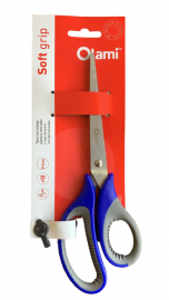 TIJERA 302  21CM    SOFT GRIP OLAMI