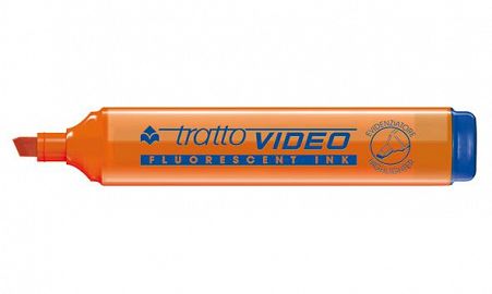 RESALTADOR TRATTO VIDEO PLANO NARANJA