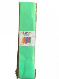 PAPEL CREPE VERDE AGUA X10 CBX