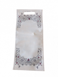 BOLSA FRISELINA VINO 17X10X40CM FANTASIA