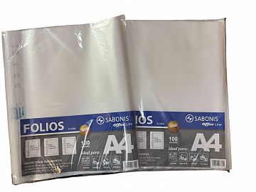 FOLIOS A4 X100 SABONIS
